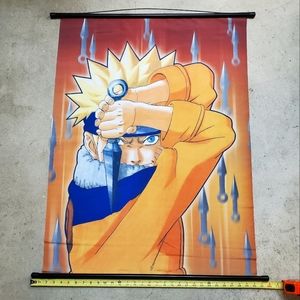 Awesome Large Naruto Wall Scroll Tapestry!